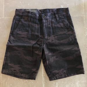 Public School Camo Shorts, Made In NY, W32